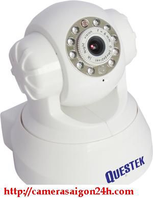 Lắp đặt camera tân phú Questek QTC-905                                                                                              Camera Ip Xoay Tròn