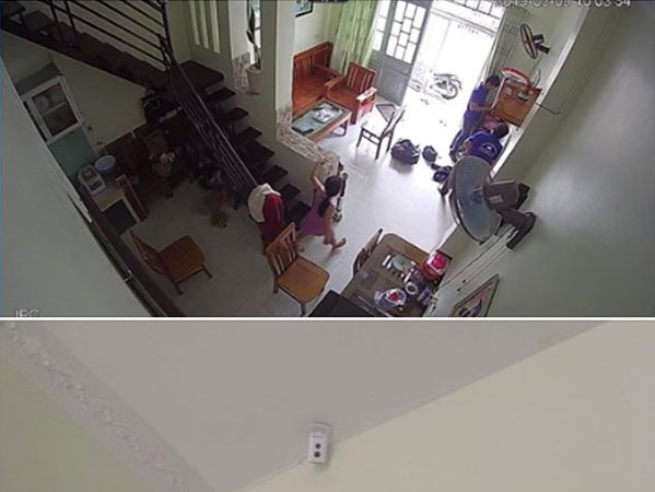 lắp đặt camera quan sát wifi giám sát tại căn hộ giá rẻ