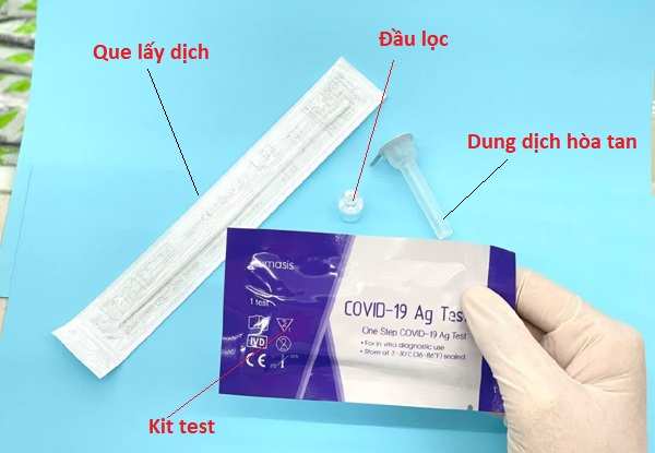 trọn bộ kit test covid 19