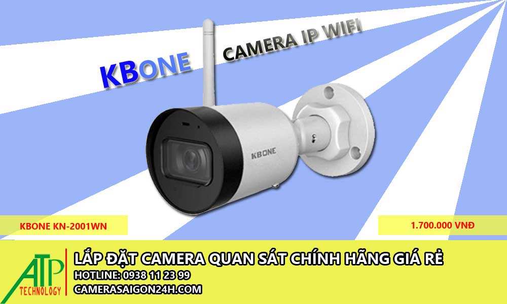 Camera ip wifi KBONE KN-2001WN chính hãng giá rẻ
