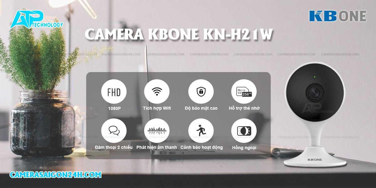 Lắp camera wifi KBONE KN-H21W