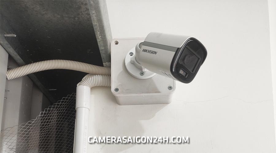 hình ảnh thực tế dịch vụ lắp camera trọn gói giá rẻ Hikvision