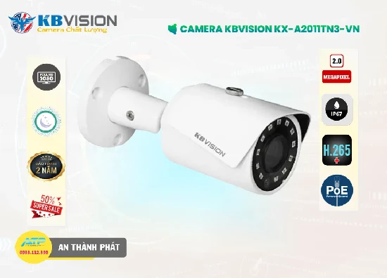  Camera quan sát KX-A2011TN3-VN bên trong là giám sát sắc nét đến FULL HD 1080P khả năng giám sát ban đêm Hồng Ngoại 30m tích hợp chức năng cao cấp Thu hình Chất Lượng Hồng Ngoại Smart IR Sony NIR khả năng lưu trữ lâu hơn với công nghệ H.265+/H.265/H.264+/H.264 Công nghệ hình Ảnh IP POE thi công gọn Thiết kế chống bụi tinh tế Thân Kim Loại Chức năng thông minh với Hồng Ngoại Smart IR Hồng Ngoại Smart IR