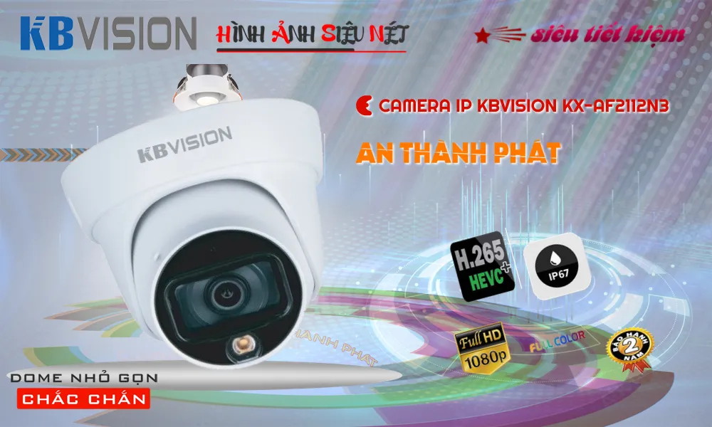 Điểm nổi bật của camera IP Kbvision KX-AF2112N3
