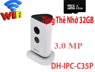Lắp đặt camera tân phú Lắp Camera Wifi DH-IPC-C35P                                                                                         