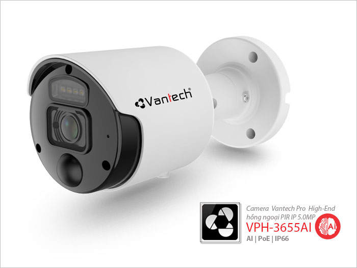 VPH-3655AI,Camera hồng ngoại cảm biến PIR AI IP Vantech VPH-3655AI, camera quan sát hồng ngoại Camera hồng ngoại cảm biến PIR AI IP Vantech VPH-3655AI, camera VPH-3655AI