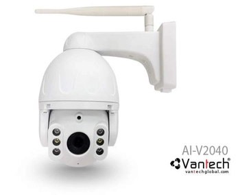  Camera V2040 là một trong những dòng camera wifi giá rẻ của hãng camera VANTECH mới nhất năm 2019. Với độ phân giải 2.0 MP và tầm xa hồng ngoại lên đến 30m, đây là sản phẩm phù hợp với nhu cầu cần lắp đặt tại nhà, nhà kho, nhà xưởng hoặc tại các shop kinh doanh, café