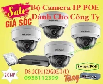  Bộ Camera IP POE Dành Cho Công Ty