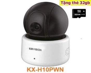  Camera IP Robot KBVISION KX-H10PWN là dòng camera IP không dây với nhiều tính năng độc đáo được kết hợp trên 1 chiếc camera, quan sát rõ nét, có khe cắm thẻ nhớ hỗ trợ lên tới 64GB, camera phù hợp lắp đặt cho việc trông trẻ em, nhà thuốc tây, nhà ở, quan sát người làm việc....