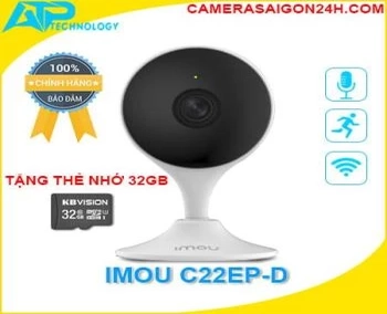  Camera wifi imou C22EP thế hệ mới, chất lượng cao, giá tốt nhất chỉ có tại An Thành Phát. camera wifi C22EP giá rẻ nhất tại TPHCM truyền tải với chất lượng hình ảnh Full HD, tích hợp nhiều công nghệ thông minh đáp ứng mọi nhu cầu quan sát của người dùng.
