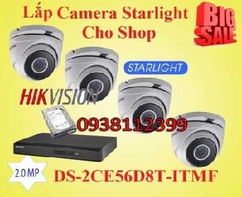 Lắp Camera Quan Sát Starlight Cho Shop, camera quan sát starlight, bộ camera quan sát cho shop, lắp camera cho shop giá rẻ, lắp camera cửa hàng