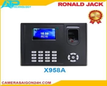  Máy Chấm Công Thẻ Từ Và Vân Tay Ronald Jack X958A là lựa chọn tốt nhất cho công ty, doanh nghiệp mang lại hiệu quả cao