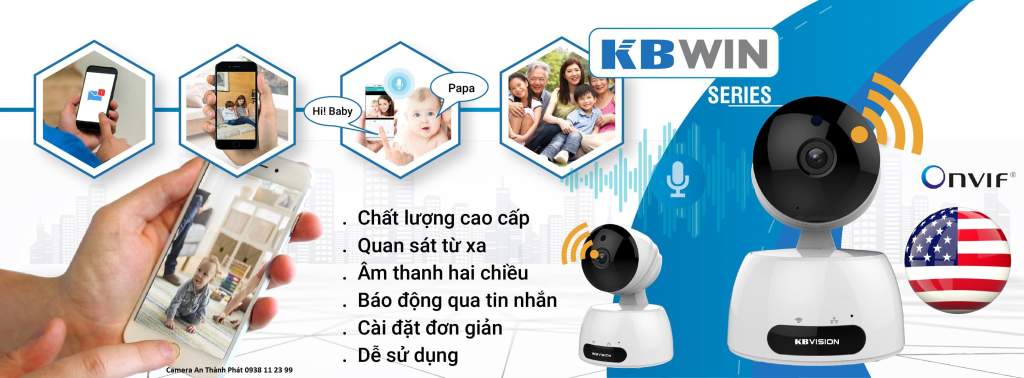 lắp camera quan sát giá rẻ thương hiệu camera quan sát kbvision usa chất lượng