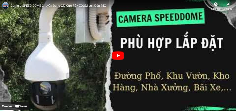 Lắp Camera Gia Đình Ngoài Trời