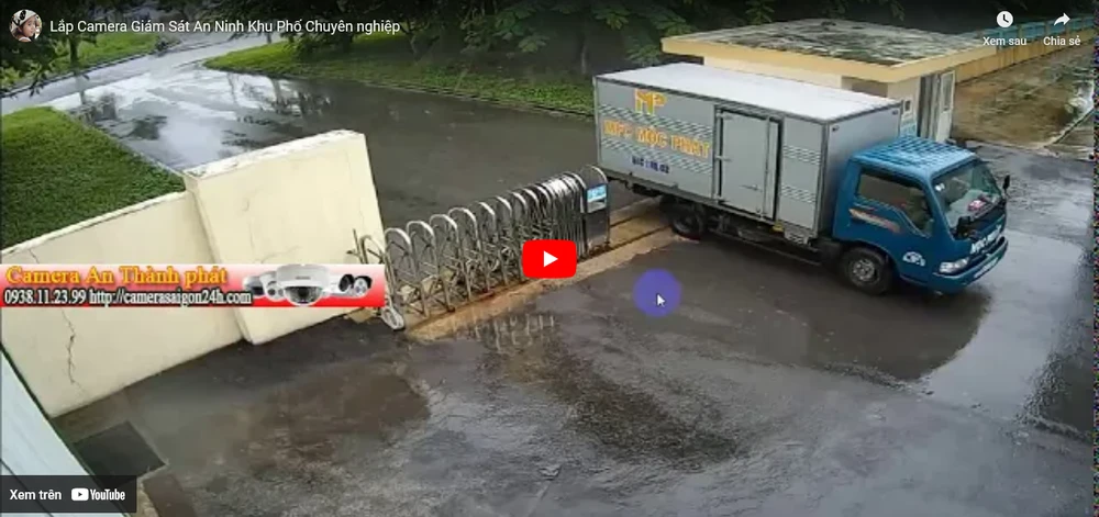 Bộ Camera An Ninh Ngoài Trời Chính Hãng