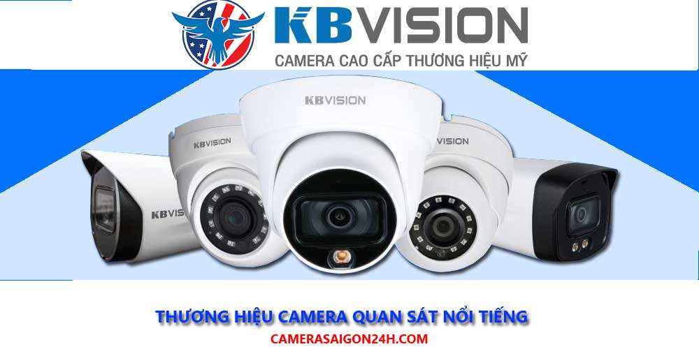 thương hiệu camera quan sát nổi tiếng kbvision