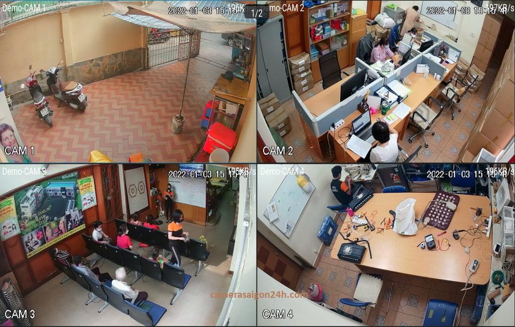 Dịch vụ lắp camera giám sát văn phòng công ty giá rẻ