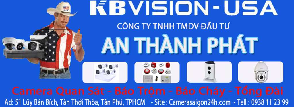 lắp camera quan sát kbvision tại An Thành Phát