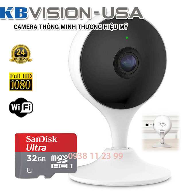 lắp Camera wifi KBone KN-H21W giá rẻ tiết kiệm chi phí cho cửa hàng văn phòng