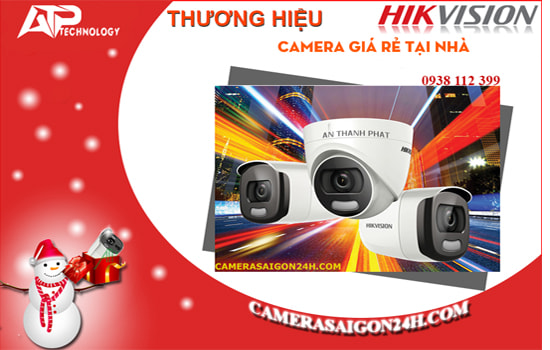 thương hiệu camera giá rẻ tại nhà Hikvision