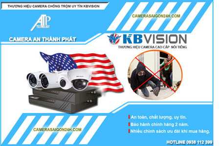 thương hiệu lắp camera chống trộm uy tín kbvision