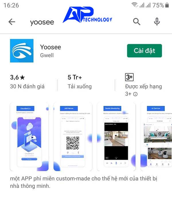 lắp camera yoosee giá rẻ cài đặt phần mềm yoosee