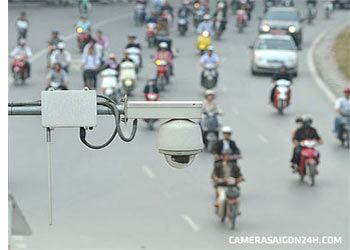 lắp camera ngoài trời cho khu vực giao thông đường bộ