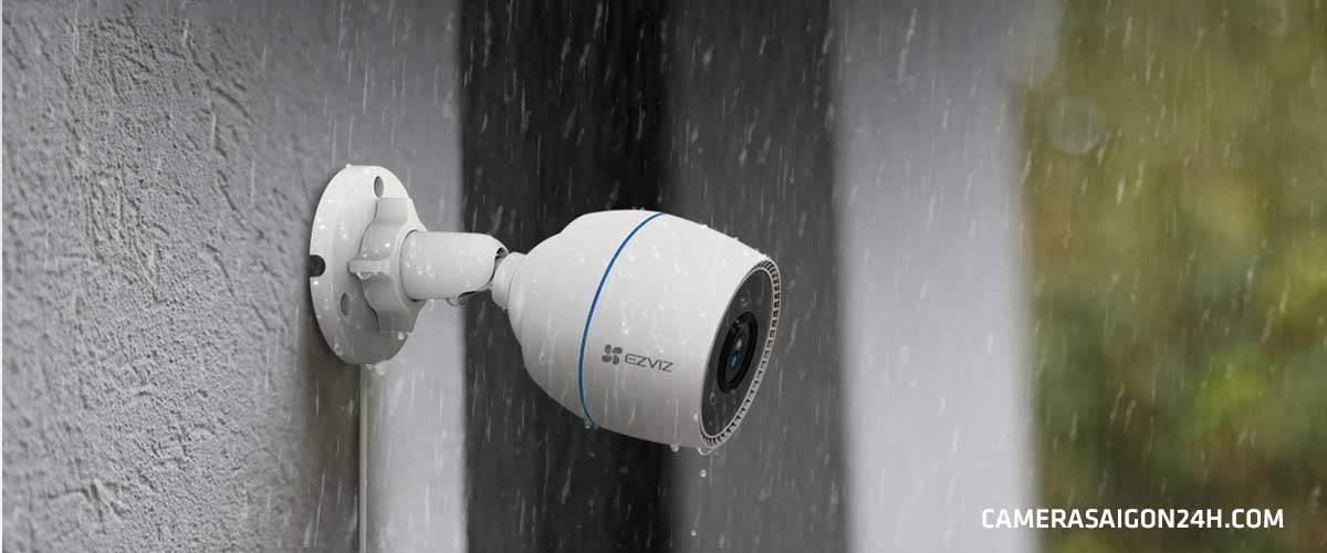lắp camera wifi Ezviz C3TN 2.0MP chống chịu mưa nắng