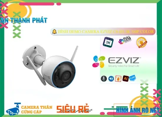❇ Camera CS-H3 3K 5MP Color Wifi