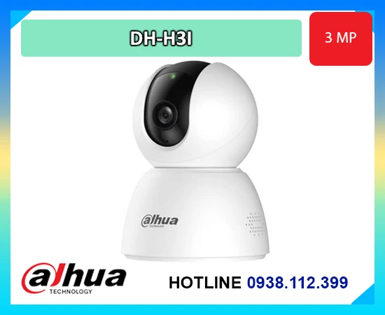 Lắp đặt camera Camera IP PT WiFi 3MP Dahua DH-H3I