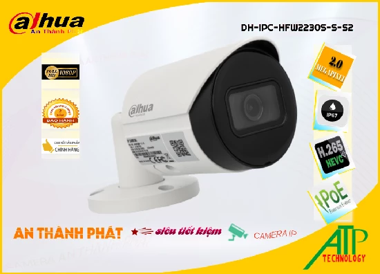 Camera Dahua DH-IPC-HFW2230S-S-S2