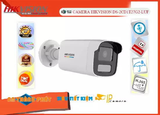 Camera Hikvision DS-2CD1T27G2-LUF