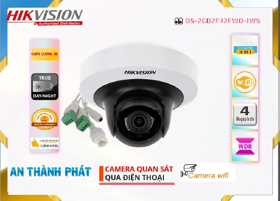 Camera Hikvision DS-2CD2F42FWD-IWS