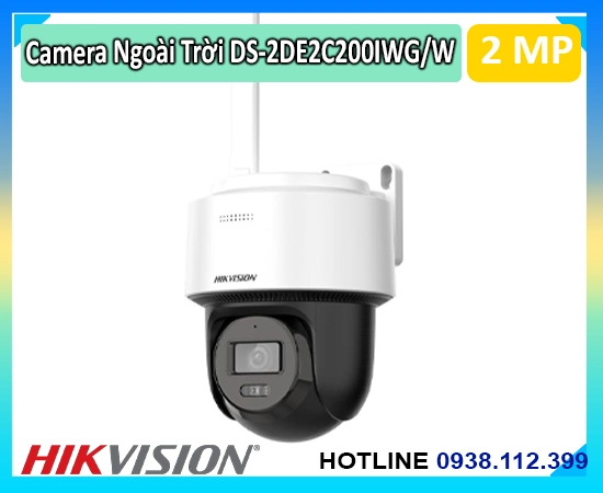 Lắp đặt camera Camera Wifi Ngoài Trời DS-2DE2C200IWG/W