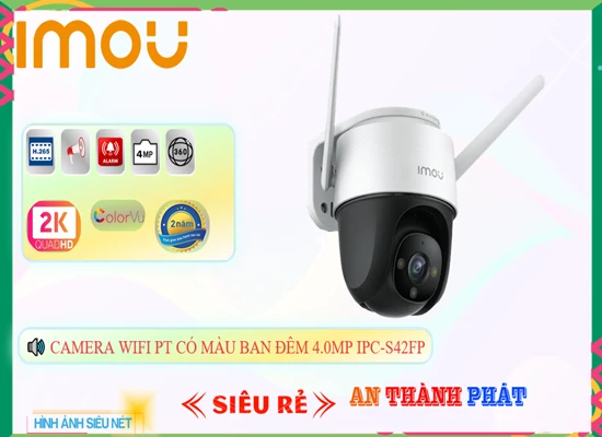 Camera Wifi Imou Với giá cạnh tranh IPC-S42FP