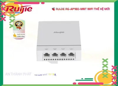 Lắp đặt camera Wifi Ruijie RG-AP180-MNT