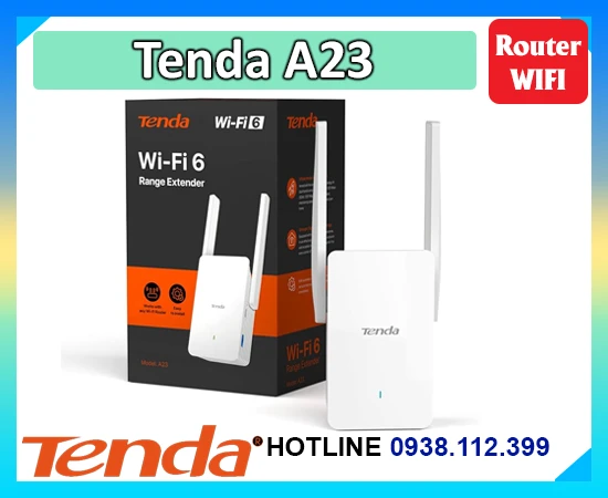 Lắp đặt camera Kích Sóng Wifi Tenda A23