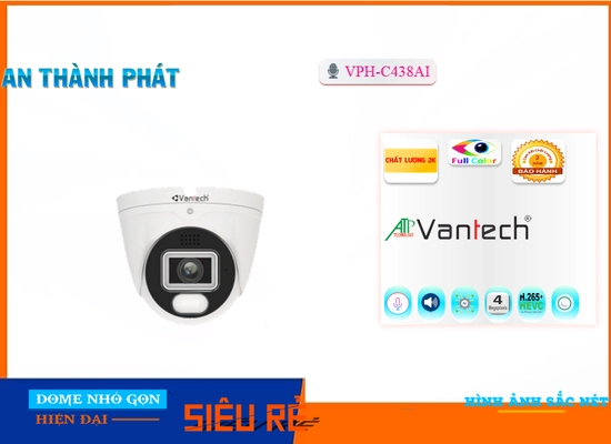 Camera VPH-C438AI Vantech 4.0Mp