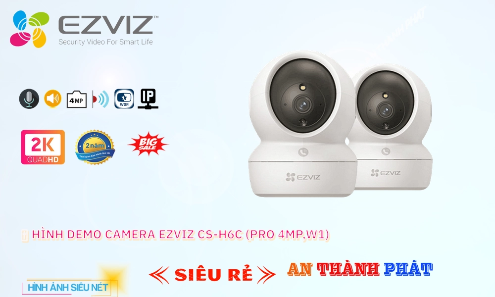 Camera CS-H6c (Pro 4MP,W1) Wifi