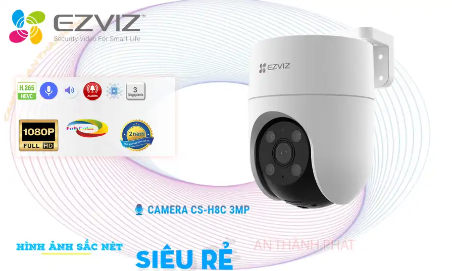 CS-H8C 2K 3MP Camera Chất Lượng  Wifi Ezviz