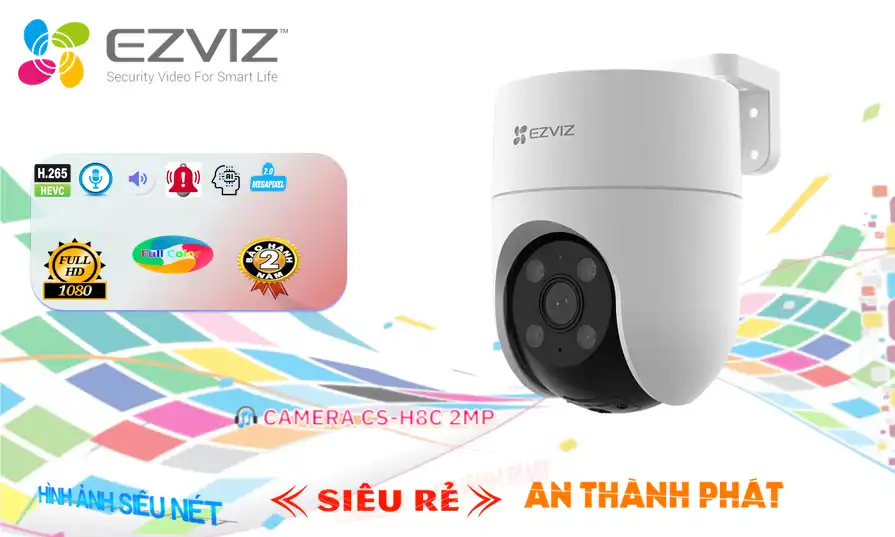 Camera An Ninh  Wifi Ezviz CS-H8C 2MP Giá rẻ