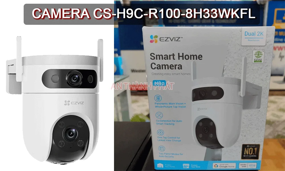 CS-H9c-R100-8H33WKFL sắc nét Wifi Ezviz