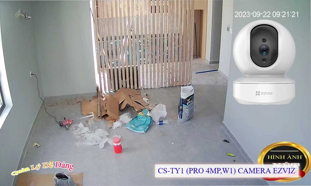 CS-TY1 (Pro 4MP,W1) Camera Không Dây IP Wifi Ezviz