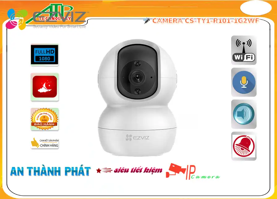 CS-TY1-R101-1G2WF Camera  Wifi Ezviz Tiết Kiệm
