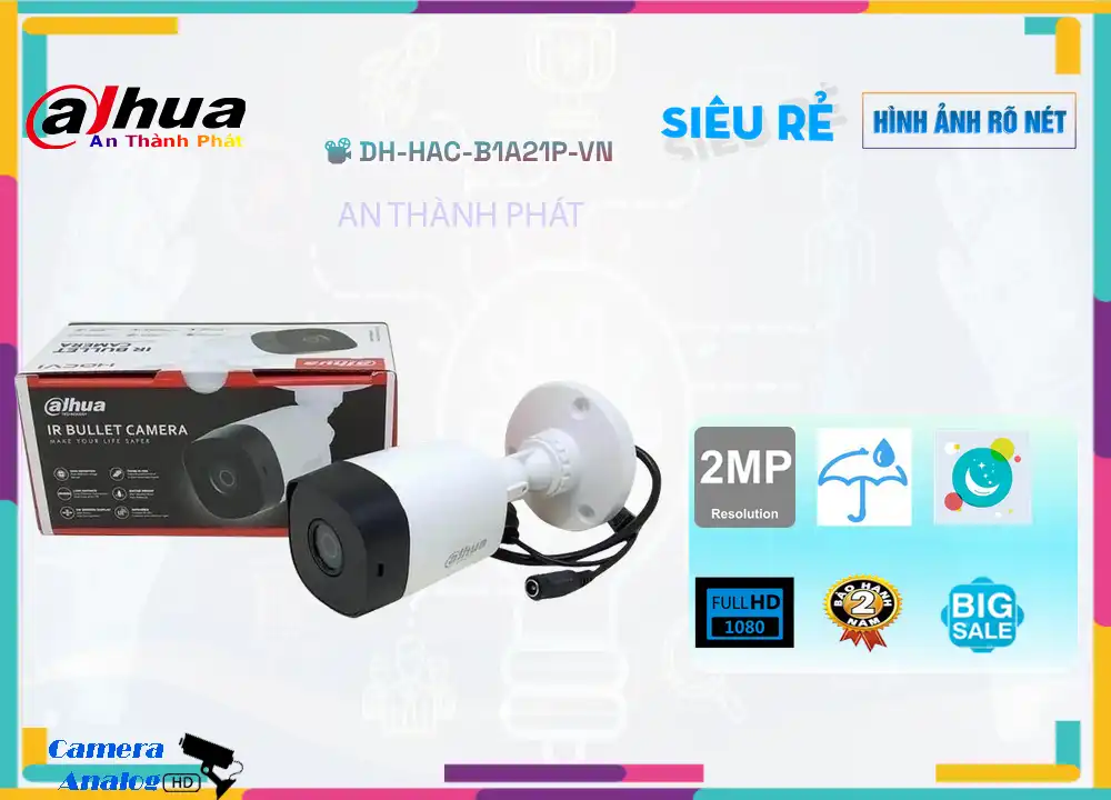 DH-HAC-B1A21P-VN sắc nét Dahua ➠