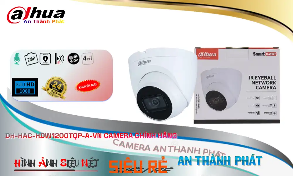 DH-HAC-HDW1200TQP-A-VN sắc nét Dahua DH-HAC-HDW1200TQP-A-VN sắc nét Dahua