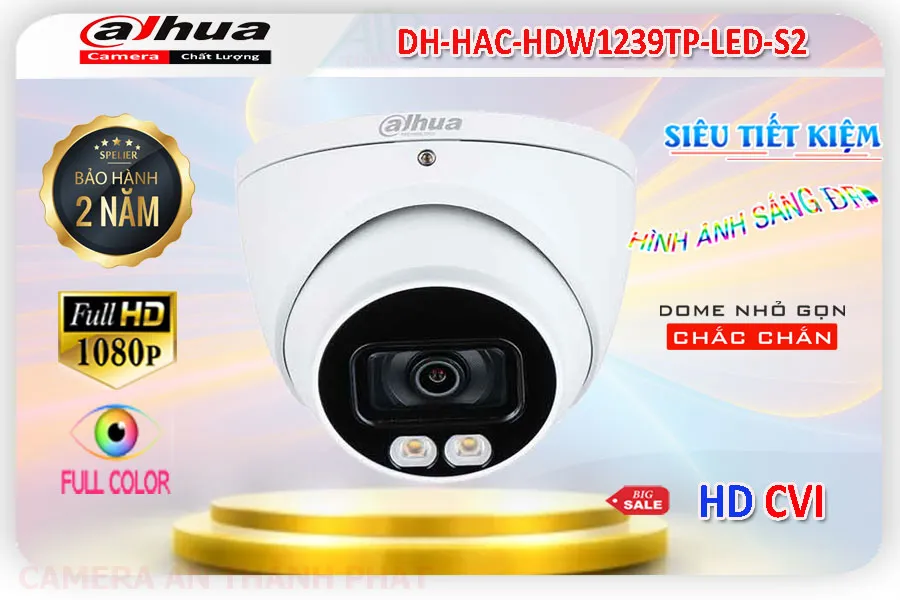 DH-HAC-HDW1239TP-LED-S2, camera dahua DH-HAC-HDW1239TP-LED-S2, camera up trần DH-HAC-HDW1239TP-LED-S2, camera có màu ban đêm DH-HAC-HDW1239TP-LED-S2