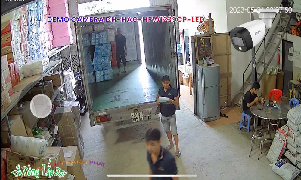 DH-HAC-HFW1239CP-LED sắc nét Dahua