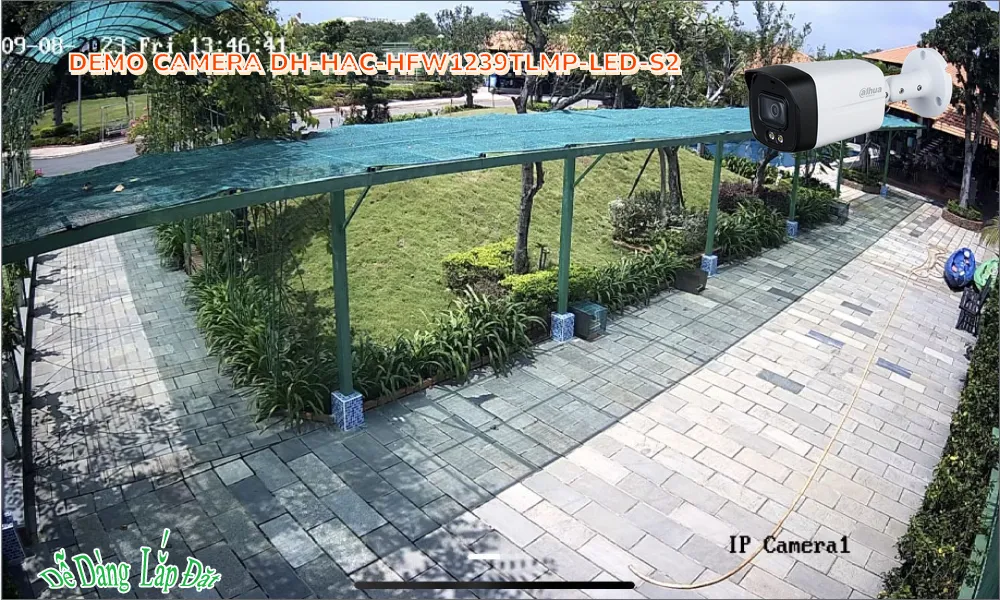 ➠  DH-HAC-HFW1239TLMP-LED sắc nét Dahua