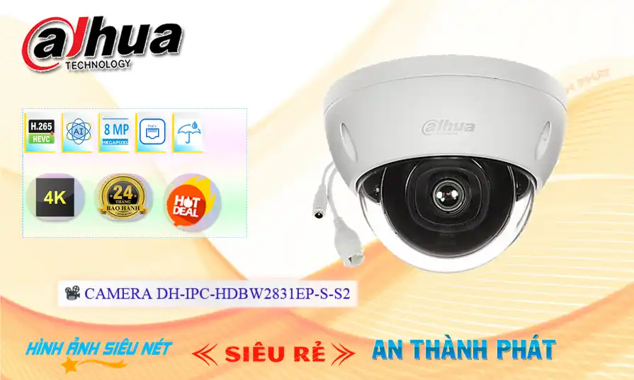 DH-IPC-HDBW2831EP-S-S2 sắc nét Dahua